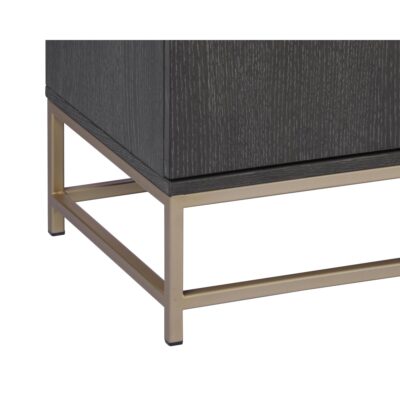 Rebel Sideboard - Large - Gold - Charcoal Grey 106831 106831 REBEL SIDEBOARD GOLD CHARCOAL GREY 7