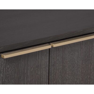 Rebel Sideboard - Large - Gold - Charcoal Grey 106831 106831 REBEL SIDEBOARD GOLD CHARCOAL GREY 8