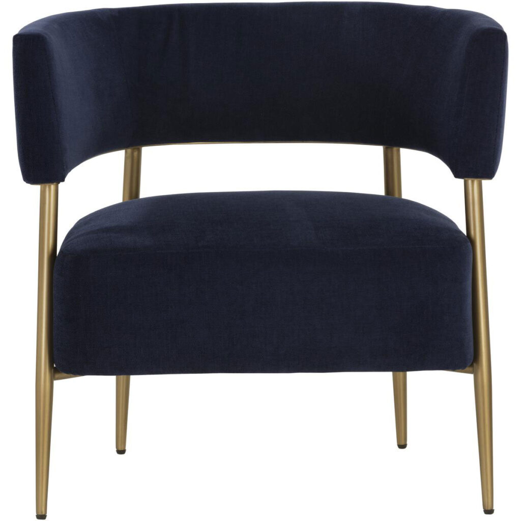 Maestro Lounge Chair - Danny Navy - Image 2