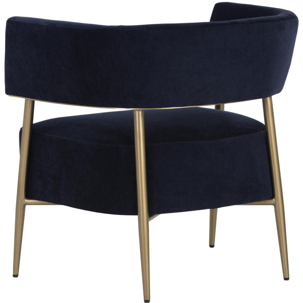 Maestro Lounge Chair - Danny Navy - Image 4