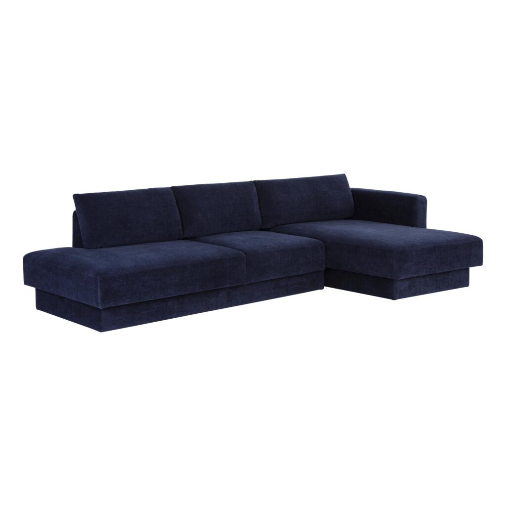 Tecoma Sofa Chaise - Raf - Danny Navy