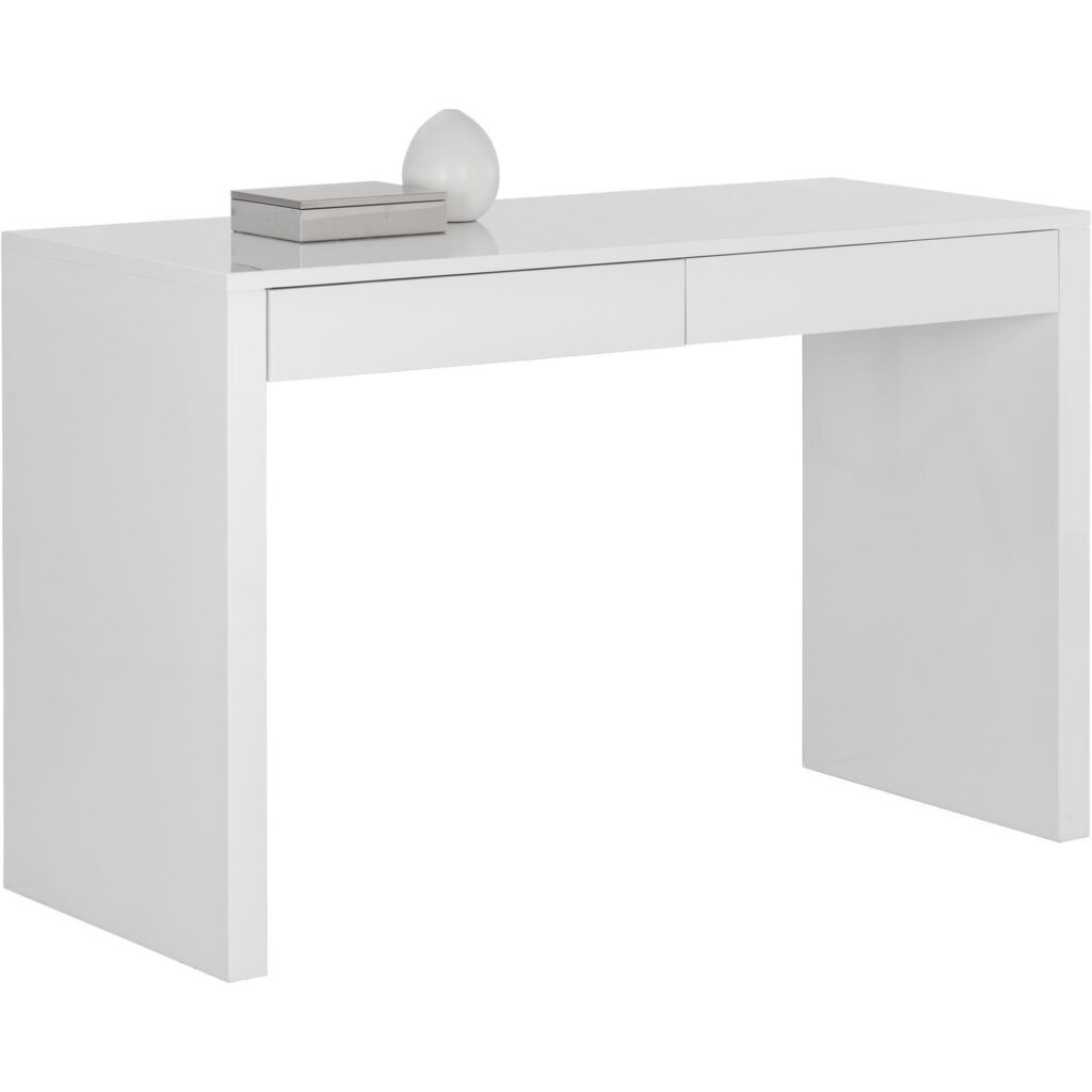 Dutad Desk - High Gloss White