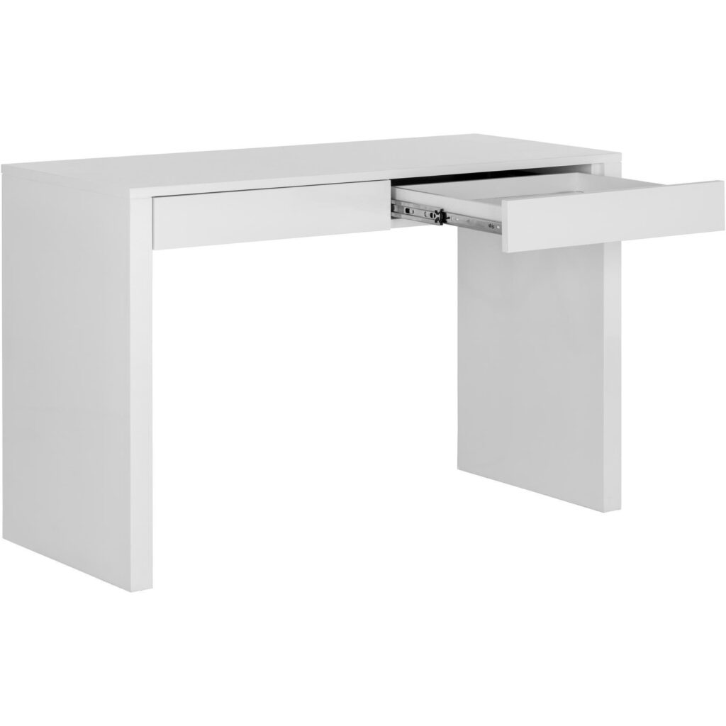 Dutad Desk - High Gloss White - Image 3