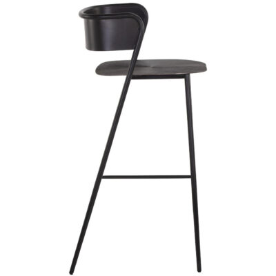 Keanu Barstool - Gunmetal 106934 106934 KEANU BARSTOOL GUNMETAL 2