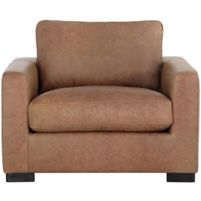 Baylor Armchair - Marseille Camel Leather 106945 106945 BAYLOR ARMCHAIR MARSEILLE CAMEL LEATHER 1