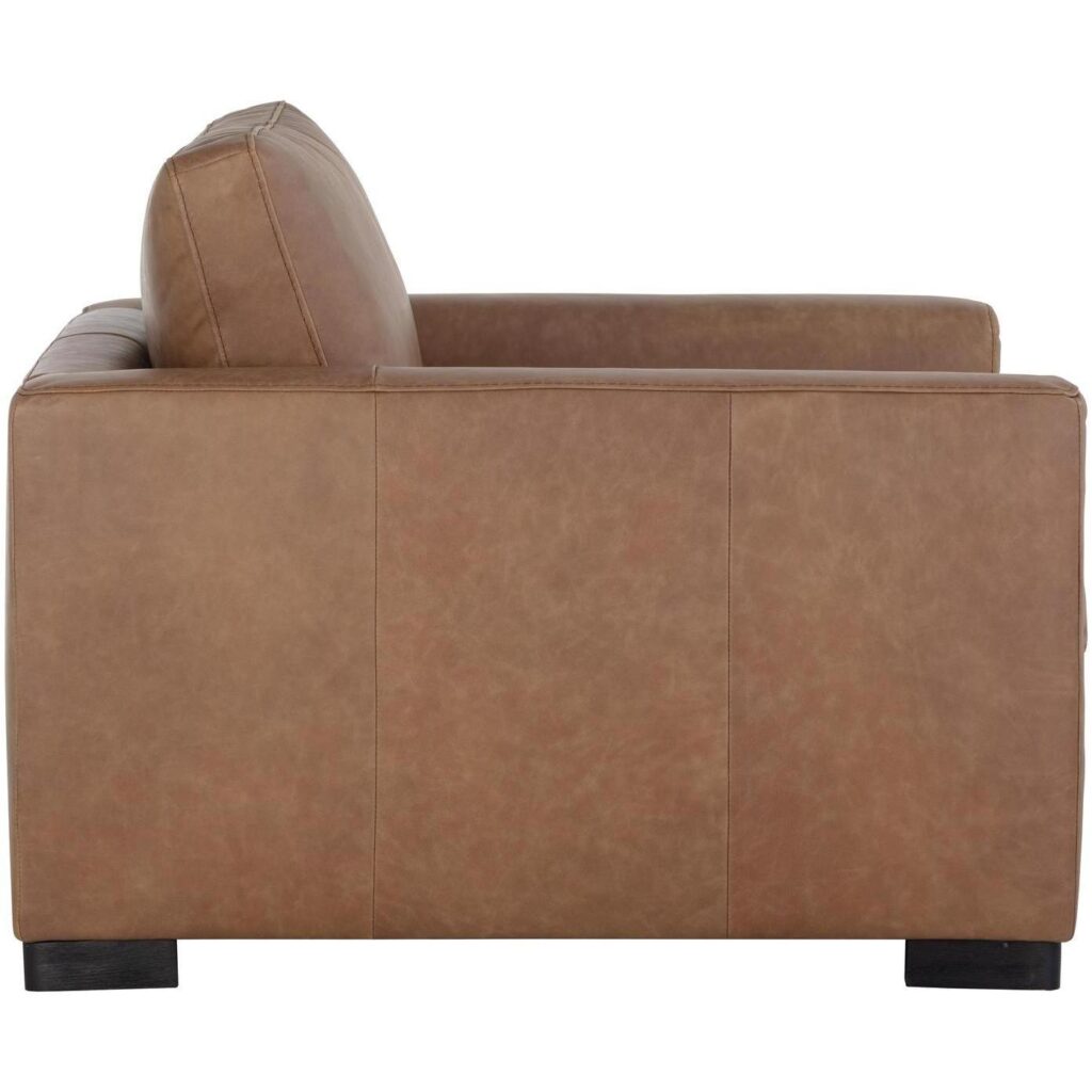 Baylor Armchair - Marseille Camel Leather - Image 3