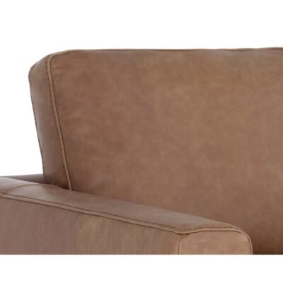 Baylor Armchair - Marseille Camel Leather 106945 106945 BAYLOR ARMCHAIR MARSEILLE CAMEL LEATHER 7