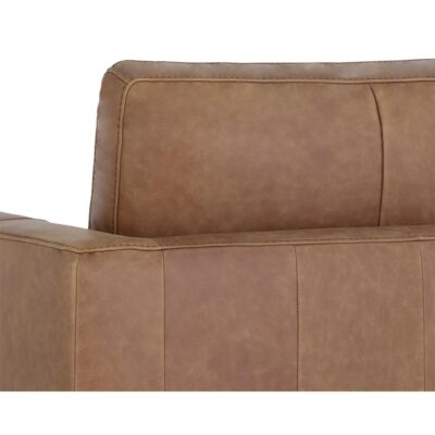 Baylor Armchair - Marseille Camel Leather 106945 106945 BAYLOR ARMCHAIR MARSEILLE CAMEL LEATHER 8