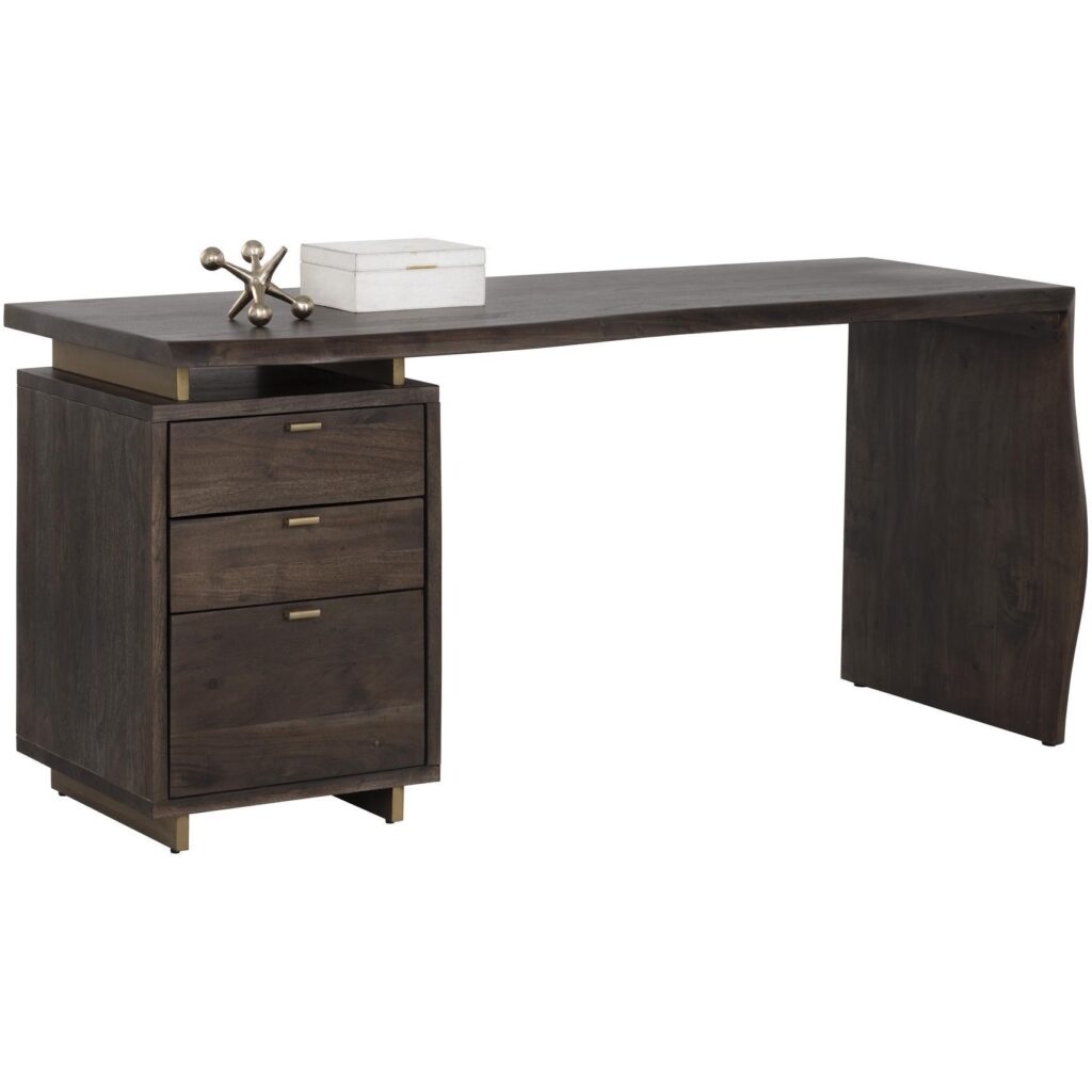 Lewis Desk - Dark Brown