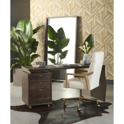 Lewis Desk - Dark Brown 107009 107009 LEWIS DESK 10