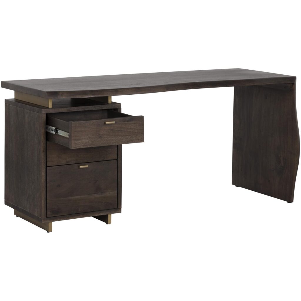 Lewis Desk - Dark Brown - Image 3