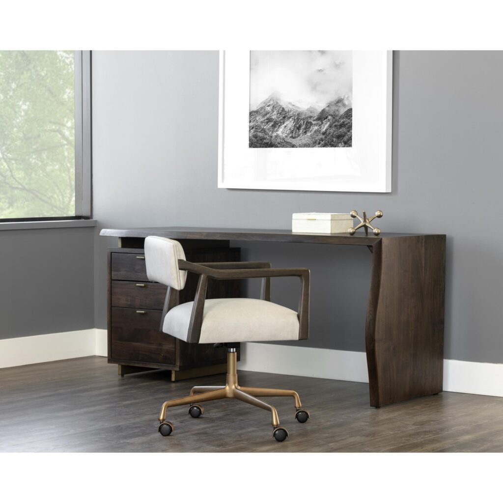 Lewis Desk - Dark Brown - Image 5