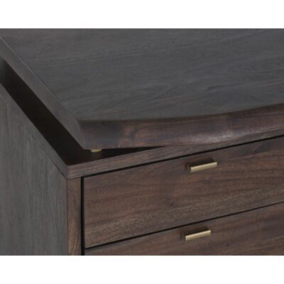 Lewis Desk - Dark Brown 107009 107009 LEWIS DESK 6