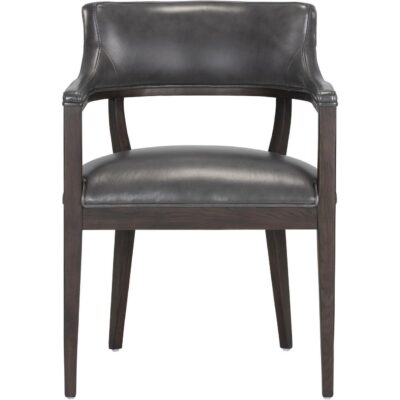 Brylea Dining Armchair - Brown - Brentwood Charcoal Leather 107050 107050 BRYLEA DINING ARMCHAIR BRENTWOOD CHARCOAL LEATHER 1