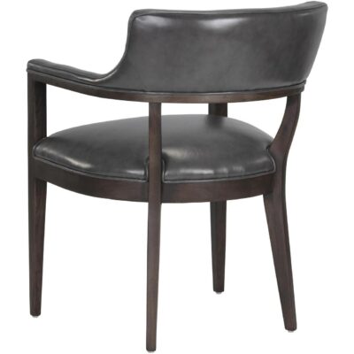 Brylea Dining Armchair - Brown - Brentwood Charcoal Leather 107050 107050 BRYLEA DINING ARMCHAIR BRENTWOOD CHARCOAL LEATHER 3