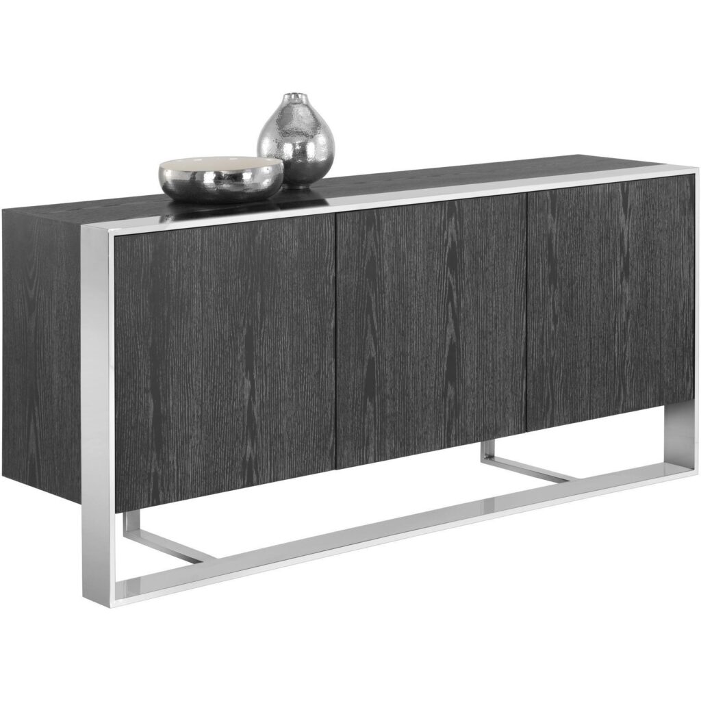 Dalton Sideboard - Stainless Steel - Grey