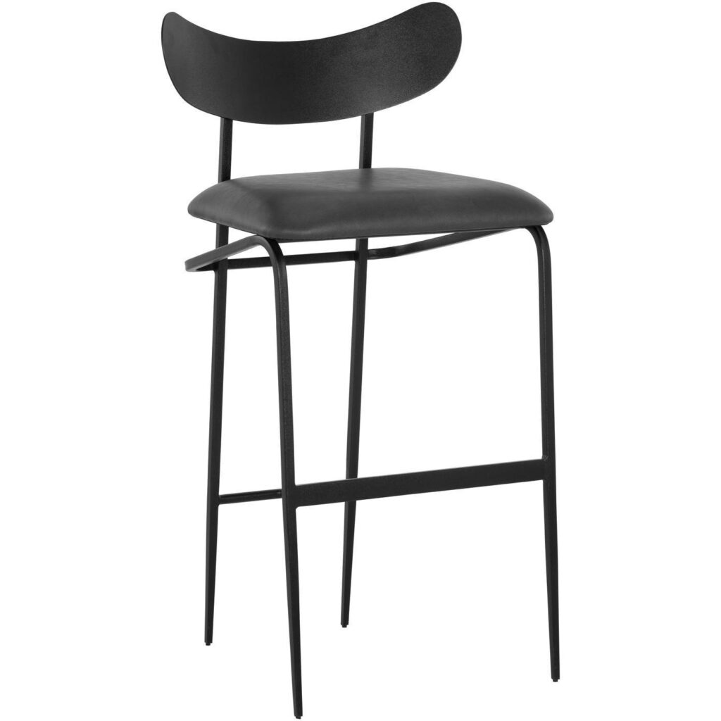 Gibbons Barstool - Black - Bravo Portabella