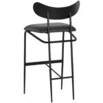 Gibbons Barstool - Black - Bravo Portabella 10 Gibbons Barstool - Black - Bravo Portabella 107063 107063 GIBBONS BARSTOOL BRAVO PORTABELLA 3