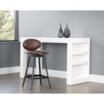 Ember Swivel Counter Stool - Bravo Cognac 7 Ember Swivel Counter Stool - Bravo Cognac 107066 107066 EMBER SWIVEL COUNTER STOOL BRAVO COGNAC 5