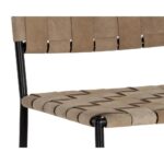 Omari Counter Stool - Suede Light Tan Leather 11 Omari Counter Stool - Suede Light Tan Leather 107067 107067 WEAVE COUNTER CHAIR TAN SUEDE 6