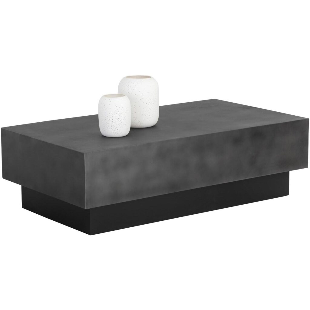 Blakely Coffee Table - Gunmetal