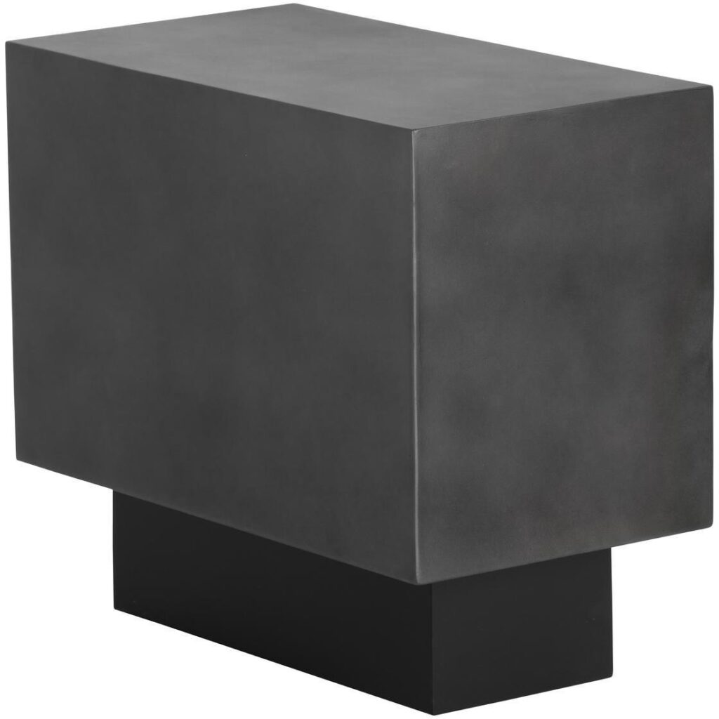 Blakely End Table - Gunmetal - Image 2