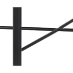 Riz Stool - Black Leather 11 Riz Stool - Black Leather 107086 107086 RIZ STOOL BLACK LEATHER 7