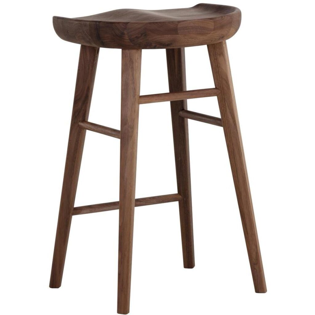 Dominic Counter Stool - Walnut - Image 3