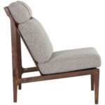 Elanor Lounge Chair - Walnut - Altro Cappuccino 9 Elanor Lounge Chair - Walnut - Altro Cappuccino 107099 107099 ELANOR LOUNGE CHAIR 2