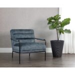 Tristen Lounge Chair - Nono Petrol 12 Tristen Lounge Chair - Nono Petrol 107141 107141 TRISTEN LOUNGE CHAIR NONO PETROL 5