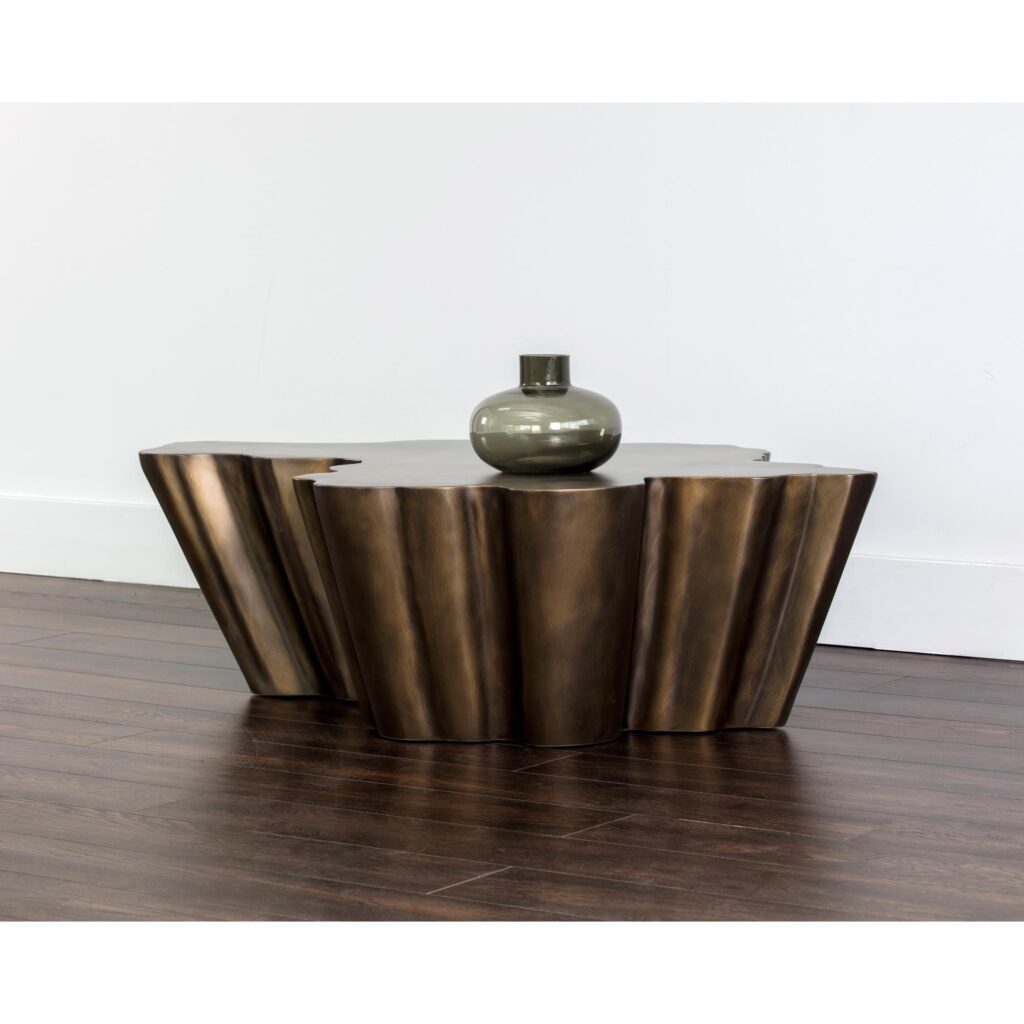 Lynx Coffee Table - Antique Bronze - Image 4