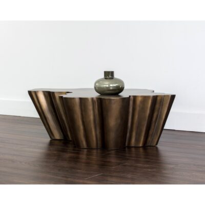 Lynx Coffee Table - Antique Bronze 107148 107148 LYNX COFFEE TABLE ANTIQUE COPPER 5