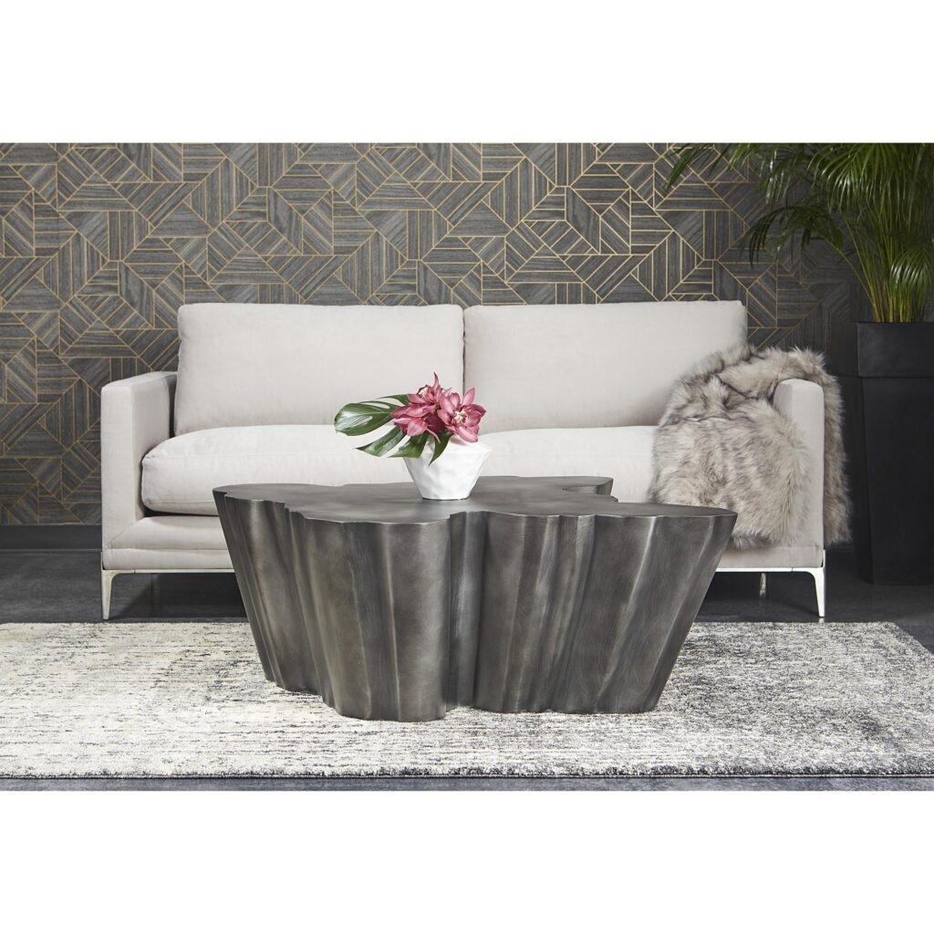 Lynx Coffee Table - Antique Grey - Image 6