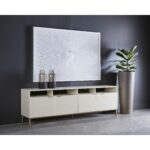 Ambrose Modular Media Console And Cabinet - Champagne Gold - Cream 10 Ambrose Modular Media Console And Cabinet - Champagne Gold - Cream 107172 107172 AMBROSE MODULAR MEDIA CONSOLE AND CABINET CHAMPAGNE GOLD CREAM 5