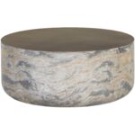 Diaz Coffee Table - Marble Look - Antique Brass 8 Diaz Coffee Table - Marble Look - Antique Brass 107198 107198 DIAZ COFFEE TABLE MARBLE LOOK ANTIQUE BRASS 1