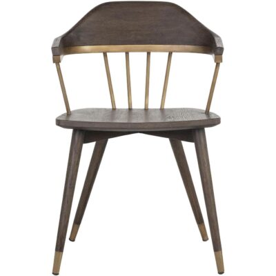 Demi Dining Chair - Dark Brown 107287 107287 DEMI DINING CHAIR BROWN 1