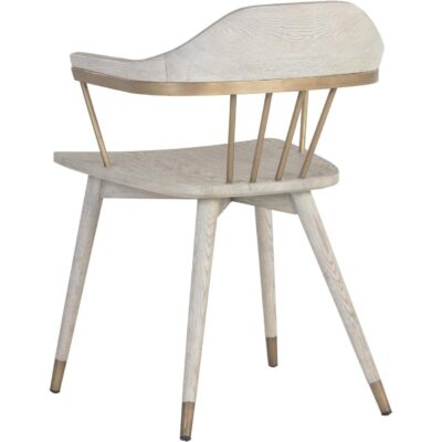 Demi Dining Chair - Grey 107288 107288 DEMI DINING CHAIR GREY 3