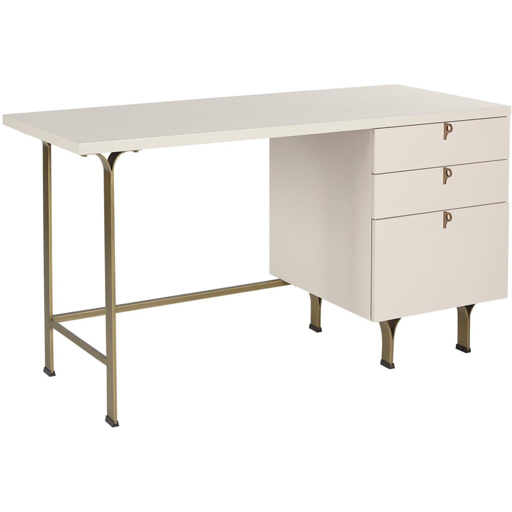 Celine Desk - Cream - Image 2