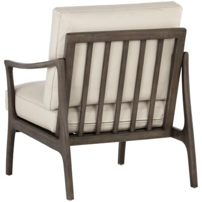 Lindley Lounge Chair - Astoria Cream Leather 107301 107301 LINDLEY LOUNGE CHAIR ASTORIA CREAM LEATHER 3