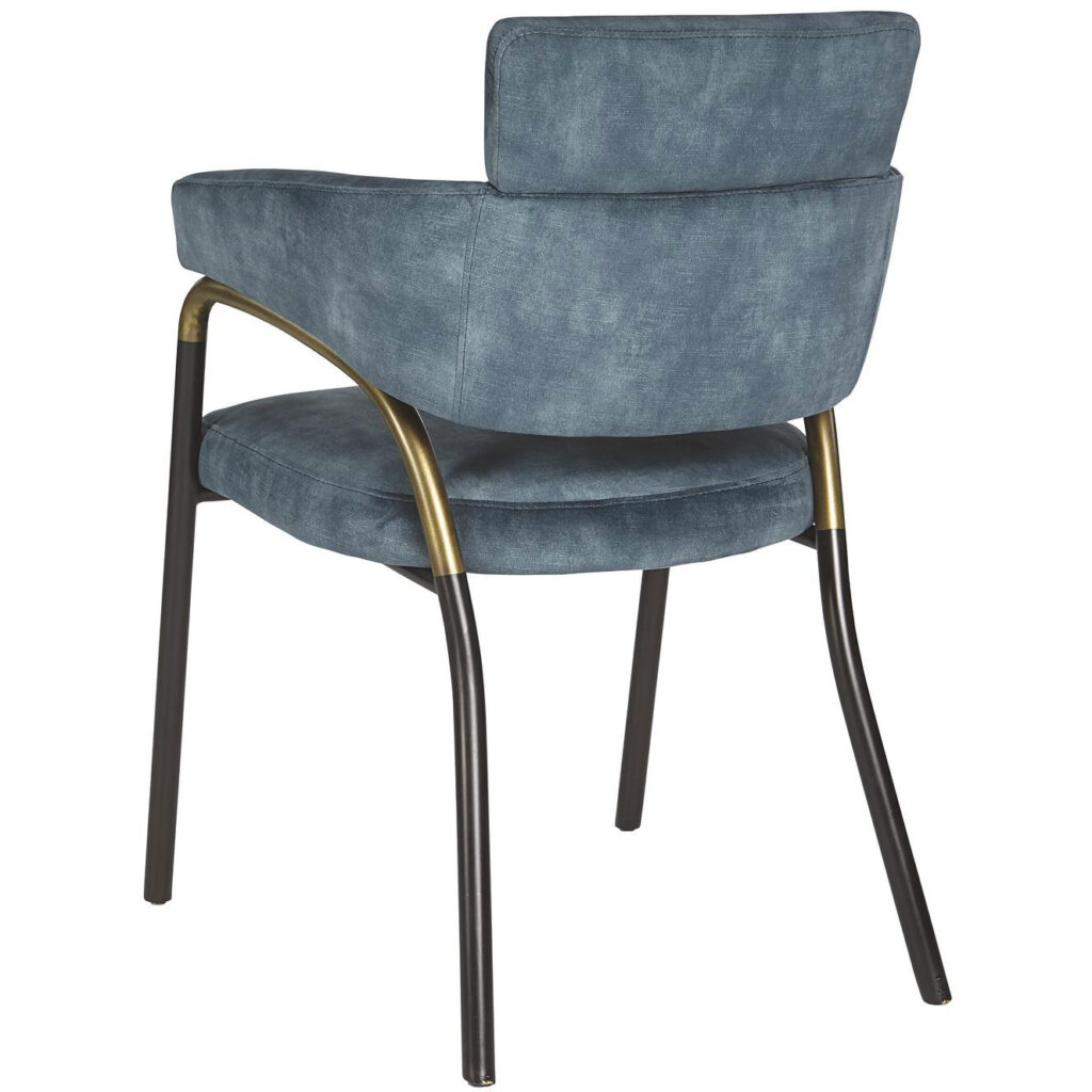 Sharqui Dining Armchair - Nono Petrol - Image 4