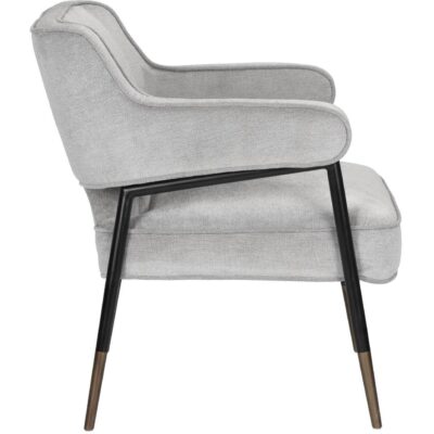 Derome Lounge Chair - Polo Club Stone 107315 107315 DEROME LOUNGE CHAIR POLO CLUB STONE 2