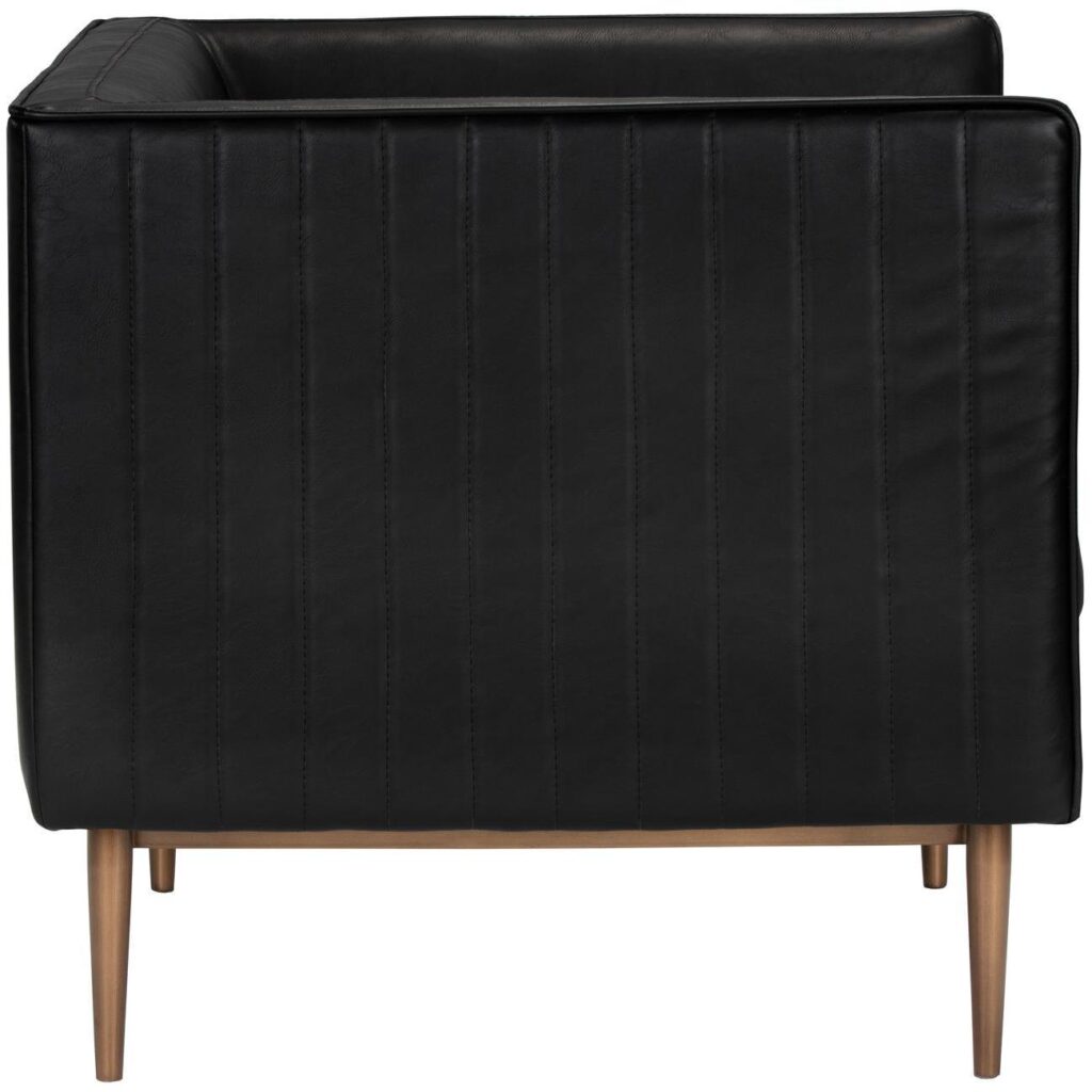 Batavia Armchair - Vintage Black - Image 3