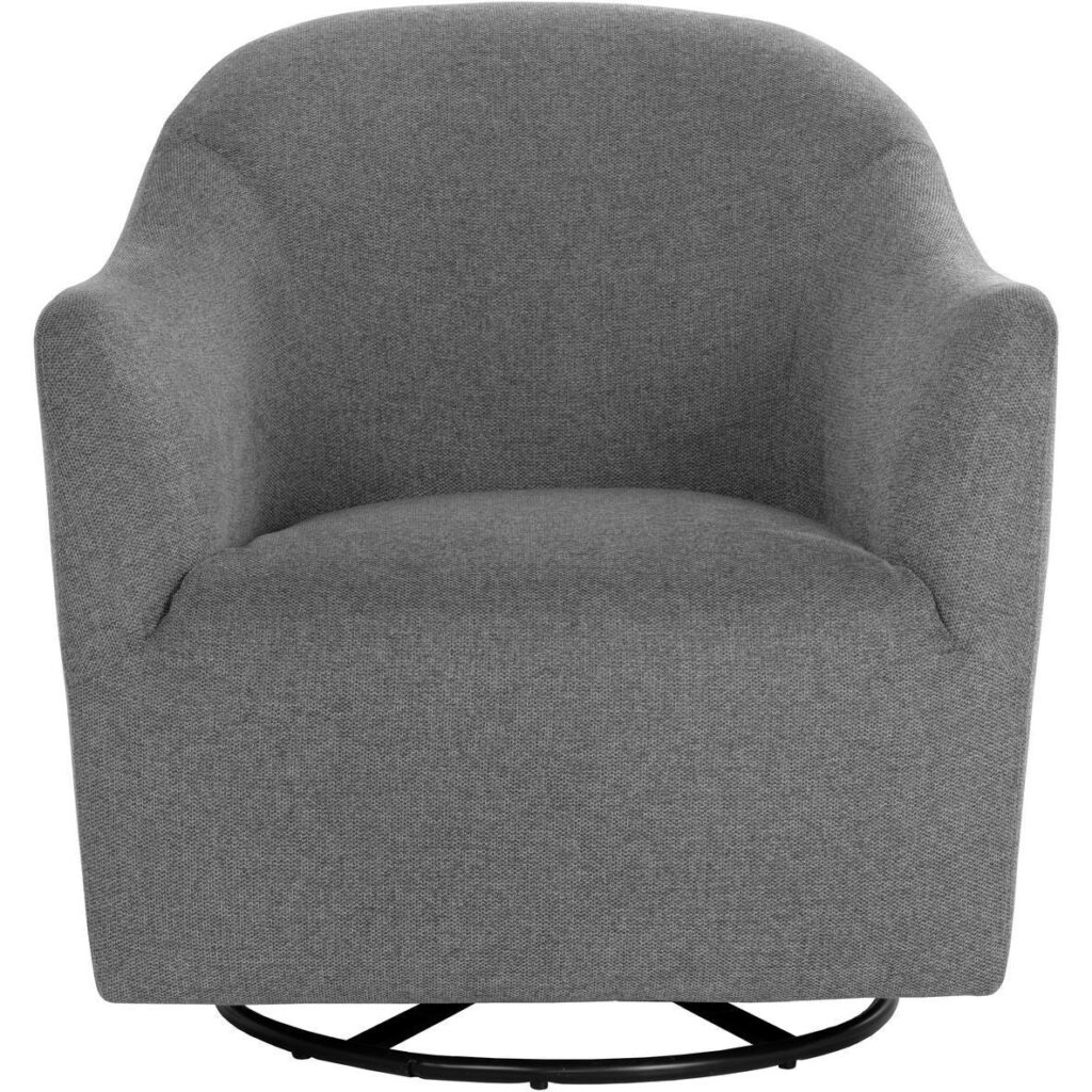 Silvana Glider Lounge Chair - Belfast Koala Grey - Image 2