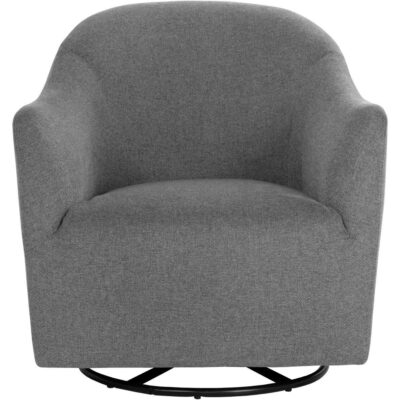 Silvana Glider Lounge Chair - Belfast Koala Grey 107421 107421 SILVANA GLIDER LOUNGE CHAIR BELFAST KOALA GREY 1