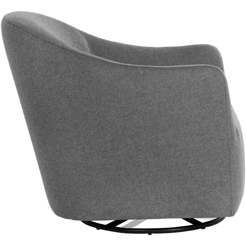 Silvana Glider Lounge Chair - Belfast Koala Grey - Image 3