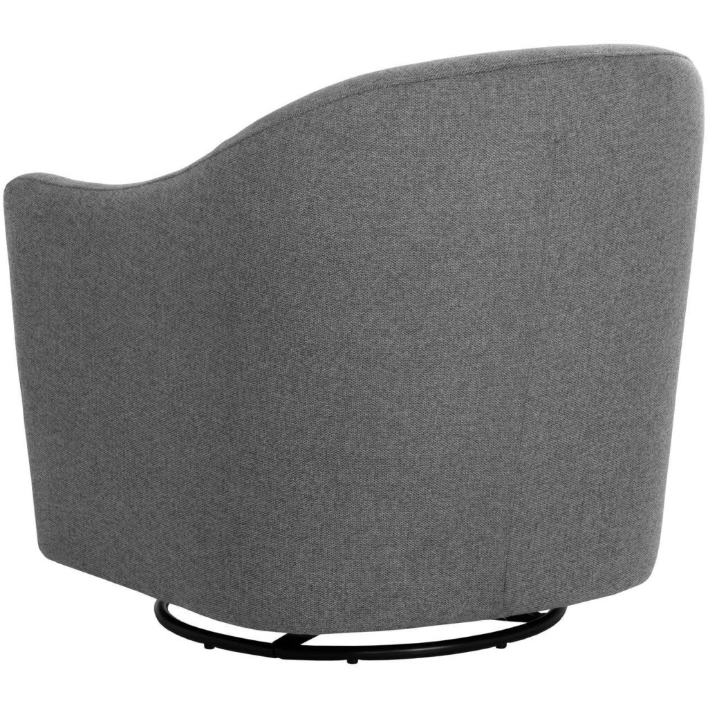 Silvana Glider Lounge Chair - Belfast Koala Grey - Image 4