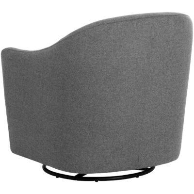 Silvana Glider Lounge Chair - Belfast Koala Grey 107421 107421 SILVANA GLIDER LOUNGE CHAIR BELFAST KOALA GREY 3