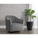 Silvana Glider Lounge Chair - Belfast Koala Grey 12 Silvana Glider Lounge Chair - Belfast Koala Grey 107421 107421 SILVANA GLIDER LOUNGE CHAIR BELFAST KOALA GREY 5