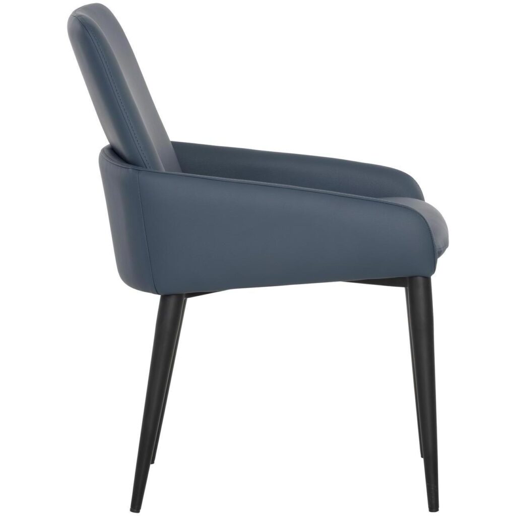 Carlo Dining Armchair - Black - Dillon Thunder - Image 3