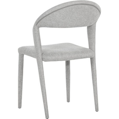 Romina Dining Chair - Belfast Heather Grey 107437 107437 ROMINA DINING CHAIR BELFAST HEATHER GREY 3